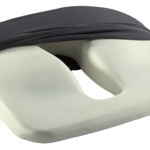 AKH Cuscino Gonfiabile Da Viaggio 42x26 Cm – Morbido, Portatile, Per Collo E Schiena, In PVC Floccato, Per Aereo, Auto, Campeggio