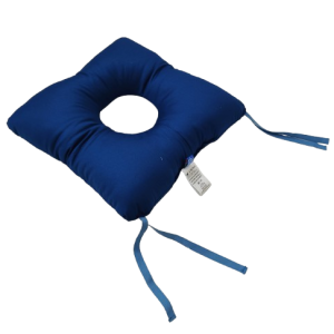 SILICONISED HOLLOW FIBRE PILLOW WITH HOLE